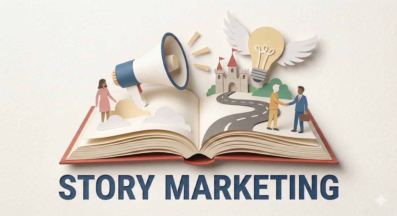 Story Marketing Conceptual Art